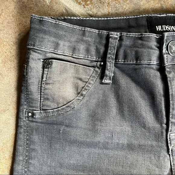 HUDSON Jeans Vintage Grey Jeans Size 16 - Picture 10 of 10